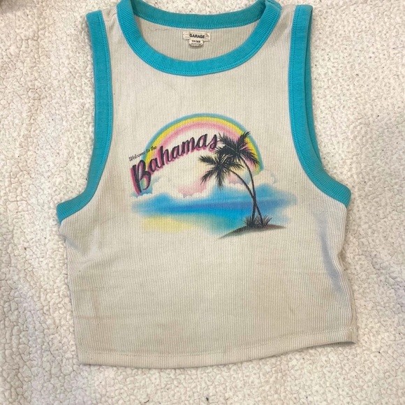 Garage Bahamas Summer Tank Top - Picture 1 of 3
